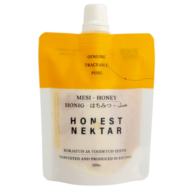 estonian honey in pouch