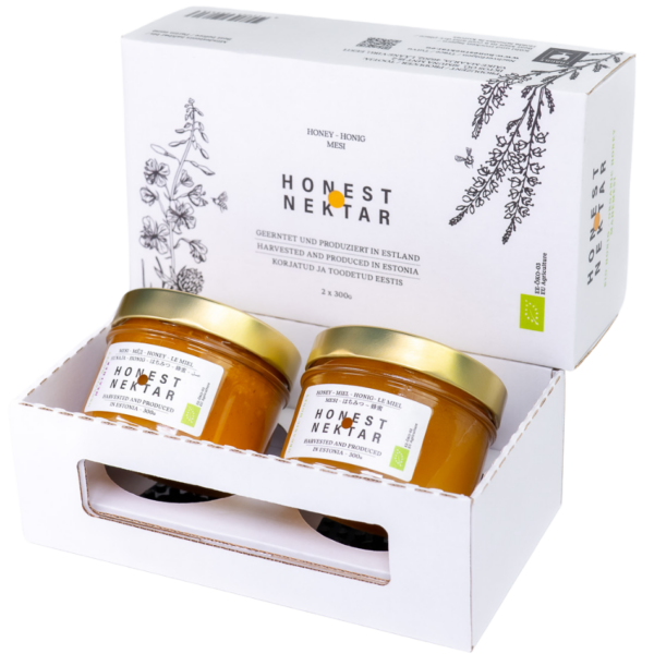 organic honey gift set