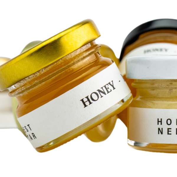 honey in a small jar