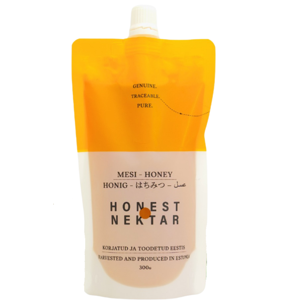 honest nektar honey pouch 300g