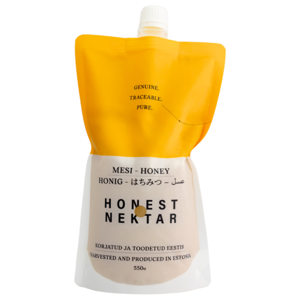 honest nektar honey in pouch 550g