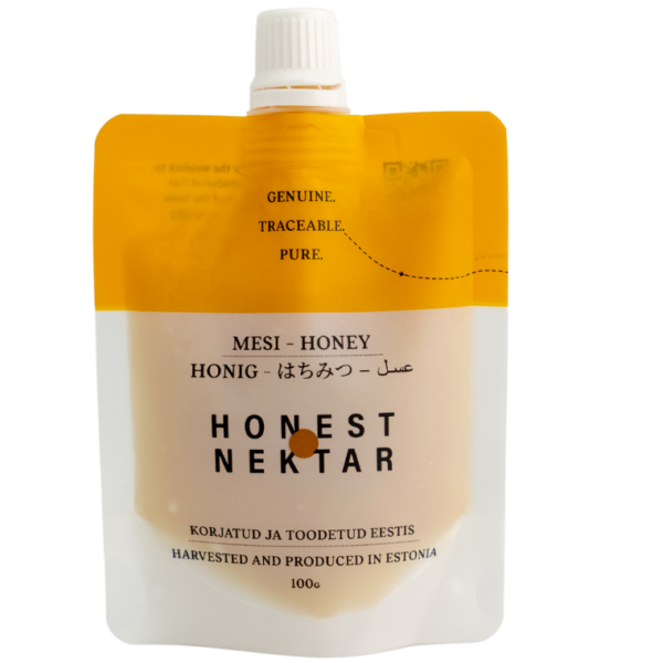 honest nektar honey pouch