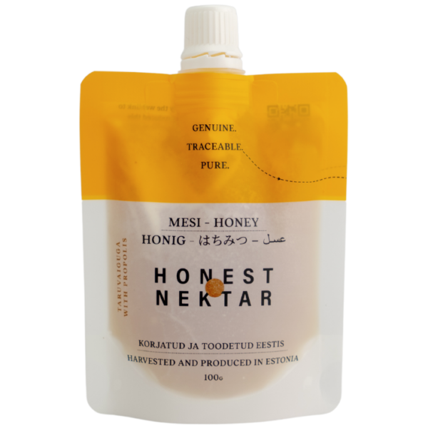 honest nektar honey pouch propolis